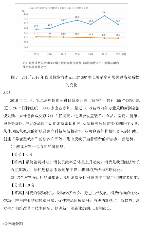 图片[17]-2020年全国一卷文综高考试卷真题及答案参考-高考100-上淘有品虚拟资源下载